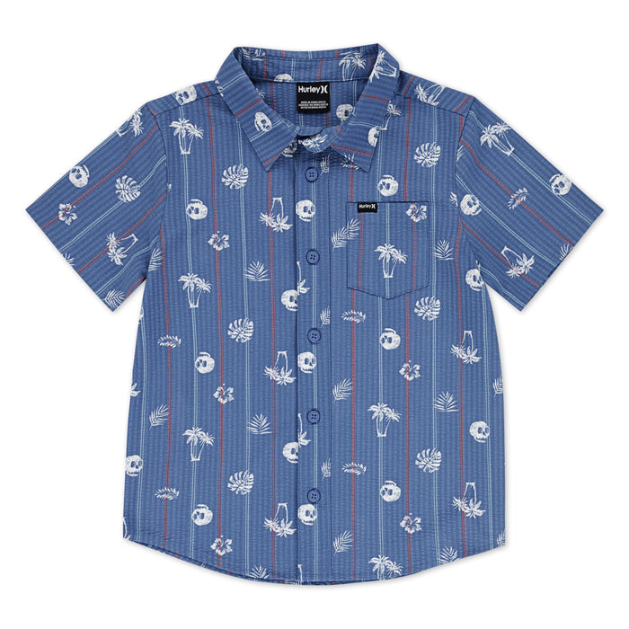 Woven Button Down Shirt Size L by Deal US