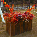 PARTY JOY 15 Bunches Artificial Fall Orchid Flowers 10x5x5in Autumn Decor by Deal US