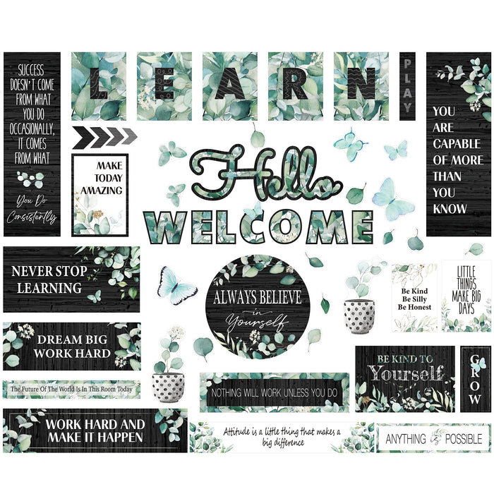 Gethelud 50PCS Modern Farmhouse Bulletin Board Decor 44.5x32.5cm Style 1 by Deal US