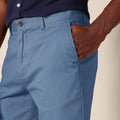 Amazon Essentials Men's Slim-Fit 7" Chino Shorts Deep Blue Size 30 by Deal US