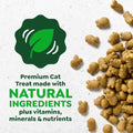 Greenies Cat Treats Adult Natural Dental Tuna Flavor 9.75 oz Tub BEST BY.02/2026 by Deal US