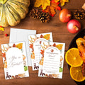 Yhtmbf Thanksgiving Party Invitations 20pcs 4x6 Maple Leaves Pumpkins Fall by Deal US