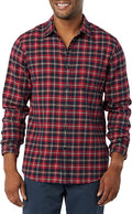 American Rag Mens Plaid Flannel Shirt Red Dhalia, Size XXL by Vanessa Jane
