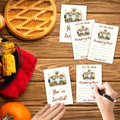 Yhtmbf 20 Thanksgiving Party Invitations with Envelopes 4x6 Let's Give Thanks by Deal US