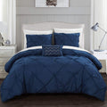 Armi Pinch-Pleated Microfiber Duvet Cover Set by DailySale