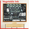 Gethelud 50PCS Modern Farmhouse Bulletin Board Decor 44.5x32.5cm Style 1 by Deal US