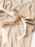 ONYX Nite Womens Glitter Lace Top with Sheer Jersey Skirt Set, Size 6 by Vanessa Jane