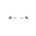 Classic CZ Tiny Diamond Screw Flat Back Earrings: Gold by Boutique 23