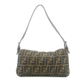 Fendi Brown Baguette Zucca Canvas Shoulder Bag #9217 by Bolt Boutique