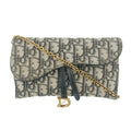 Christian Dior Saddle Navy Fabric 43-MA-0250 Shoulder Bag #9232 by Bolt Boutique