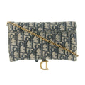 Christian Dior Saddle Navy Fabric 43-MA-0250 Shoulder Bag #9232 by Bolt Boutique