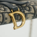 Christian Dior Saddle Navy Fabric 43-MA-0250 Shoulder Bag #9232 by Bolt Boutique