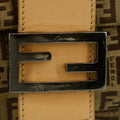 Fendi Zucchino Canvas Beige Shoulder Bag #9235 by Bolt Boutique