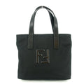 Fendi Black Nylon x Leather Shoulder Bag #9239 by Bolt Boutique
