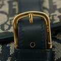 Christian Dior Blue Trotter Canvas Oblique Shoulder Bag #9241 by Bolt Boutique