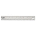 Westcott Stainless Steel Office Ruler With Non Slip Cork Base, Standard/Metric, 18" Long