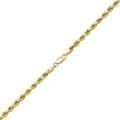 .925 Sterling Silver 1.5MM Diamond Cut Rope Chain Necklace by DailySale