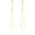 925 Sterling Silver Dangle Chain Tassel Earrings by DailySale