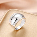 925 Sterling Silver Invisible Setting CZ AAAA Crystal Wedding Ring by DailySale