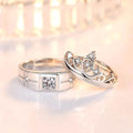925 Sterling Silver New Jewelry Fashion Couple Ring by DailySale