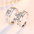 925 Sterling Silver New Jewelry Fashion Couple Ring by DailySale