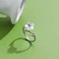 925 Sterling Silver White Cherry Blossom Shell Pearl Flower Branch Rings by DailySale
