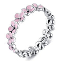 925 Sterling Silver Women Ring Romantic Plum Ring by DailySale