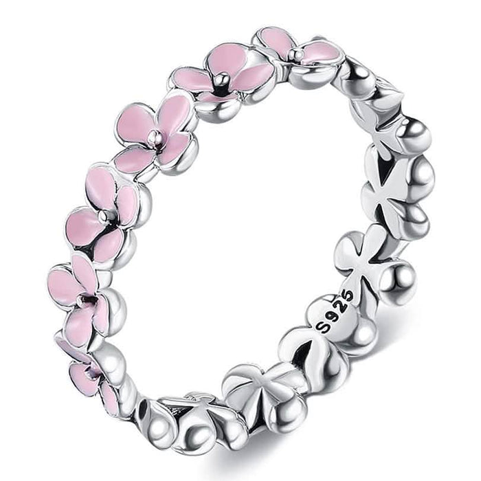 925 Sterling Silver Women Ring Romantic Plum Ring by DailySale