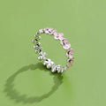 925 Sterling Silver Women Ring Romantic Plum Ring by DailySale