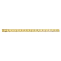 Westcott Wood Yardstick with Metal Ends, 36" Long. Clear Lacquer Finish