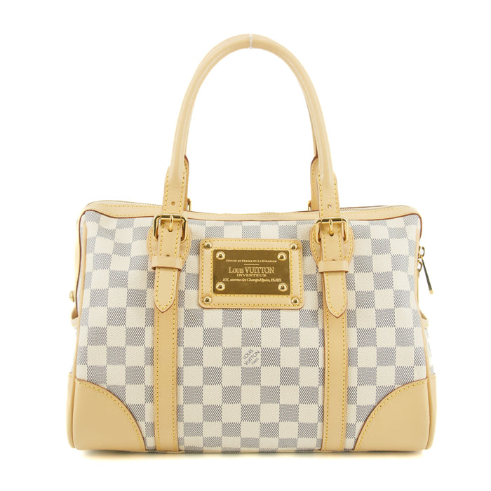 Louis Vuitton Damier Azur White Berkeley Handbag #9260 by Bolt Boutique