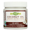 Nature's Way Organic Unrefined Extra Virgin Coconut Oil - 16 Oz