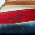 Valentino Garavani Rockstud Spike Denim Blue Shoulder Bag #9266 by Bolt Boutique
