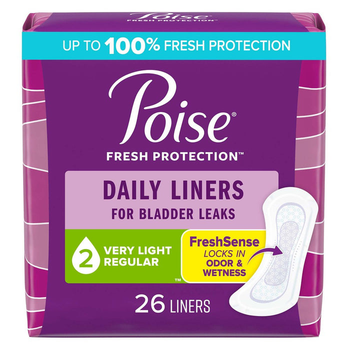 Poise Panty Liners, Light Absorbency by Pasteur Pharmacy