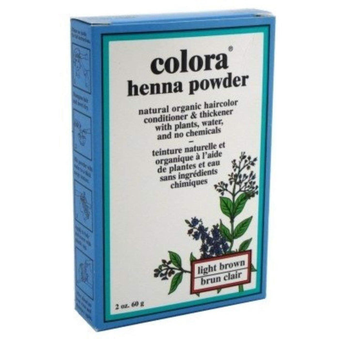 Colora Henna Powder Hair Color Light Brown, 2 Oz by Pasteur Pharmacy