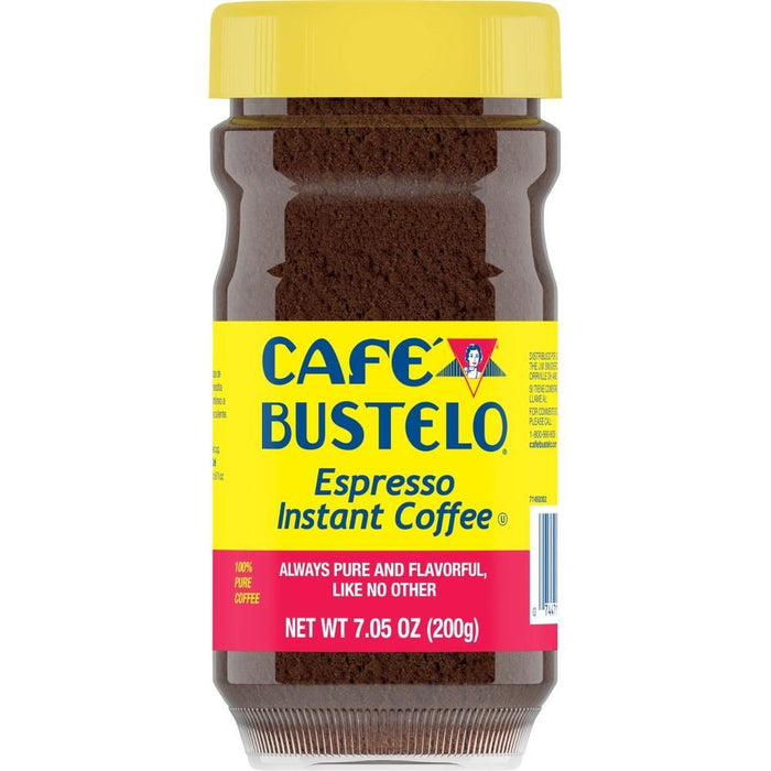 Cafe Bustelo Café Espresso Style Dark Roast Instant Coffee, 7.05 Oz by Pasteur Pharmacy
