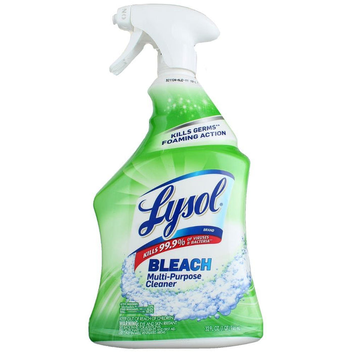 Lysol Multi-Purpose Cleaner with Bleach Spray – 32 oz (Pack of 12) by Pasteur Pharmacy