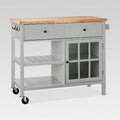 Threshold Windham Wood Top Kitchen Island by Vanessa Jane
