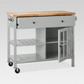 Threshold Windham Wood Top Kitchen Island by Vanessa Jane