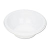 Tablemate Plastic Dinnerware, Bowls, 5 oz, White, 125/Pack
