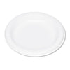 Tablemate Plastic Dinnerware, Plates, 6" dia, White, 125/Pack