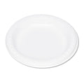 Tablemate Plastic Dinnerware, Plates, 6" dia, White, 125/Pack