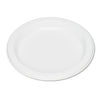 Tablemate Plastic Dinnerware, Plates, 7" dia, White, 125/Pack