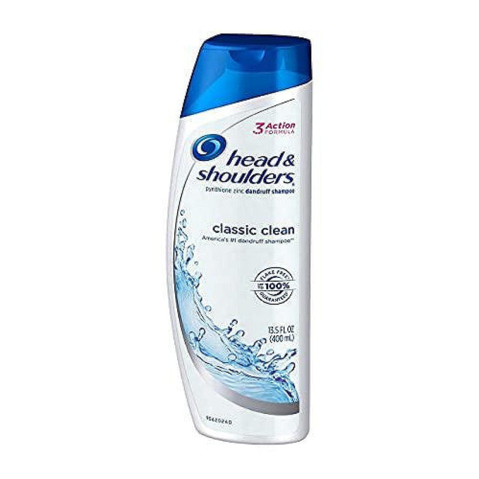 Head & Shoulders Shampoo, Daily, Classic Clean 13.5 Fl Oz by Pasteur Pharmacy