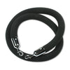 Tatco Crowd Control Rope, Velour, 6 ft, Black