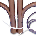 Tatco Nylon Cable Ties, 4 x 0.06, 18 lb, Natural, 1,000/Pack
