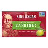 King Oscar Sardines Skinless/Boneless In Olive Oil 4.38 Ounces