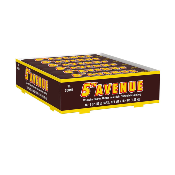 Hershey's 5th Avenue Candy Bar, Crunchy Peanut Butter and Milk Chocolate, 2 oz by Pasteur Pharmacy