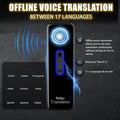 Compact Language Translator – 136 Languages, Two-Way Voice, Portable by DailySale