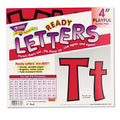 TREND Ready Letters Playful Combo Set, Red, 4"h, 216/Set